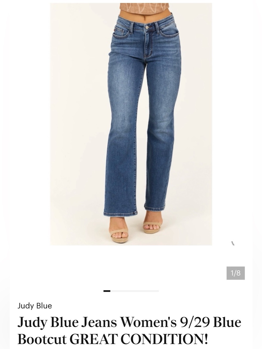 Judy Blue Women's Blue Bootcut Jeans